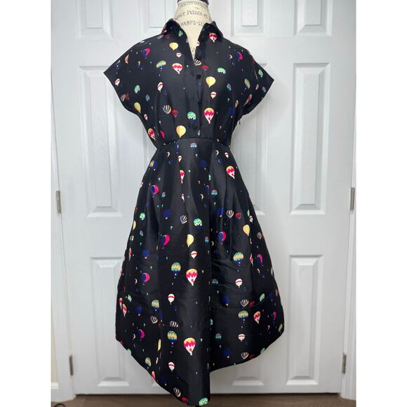 Kate Spade hot air Balloon midi dress fit & flare size 2 - Picture 10 of 10